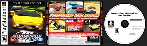 Need For Speed Iii Hot Pursuit Game Racing Games On Psx