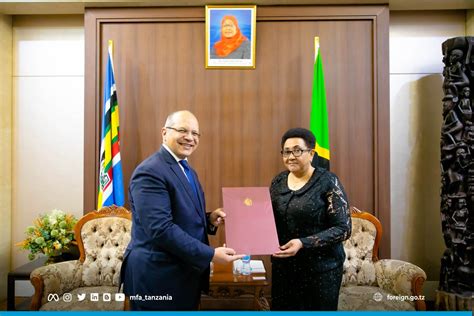 Mfa Tanzania On Twitter Minister For Mfa Tanzania Drtaxs On 10th February 2023 Received