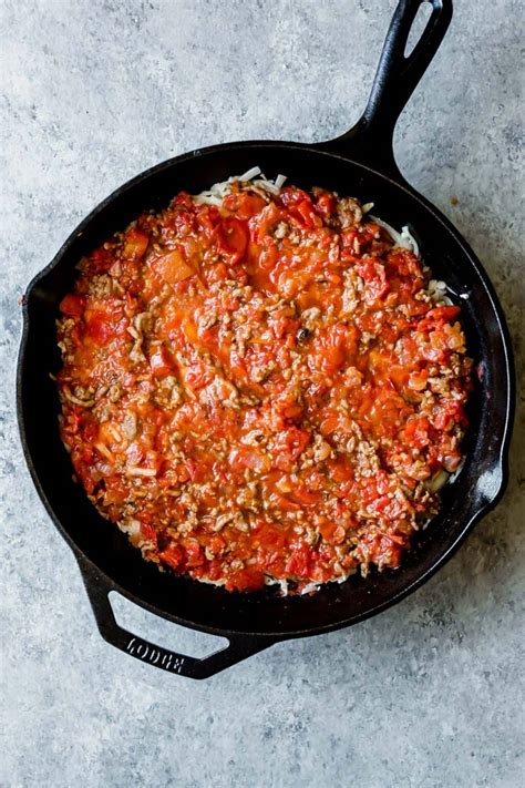 Cast Iron Lasagna With No Boil Noodles Salt Baker