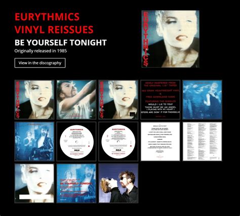 Be Yourself Tonight Is Now Available On Remastered Vinyl All The