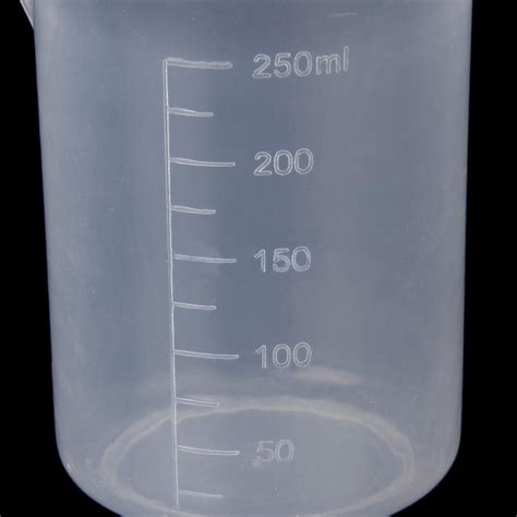 250 Ml Lab Laboratorium Transparant Plastic Afgest Grandado