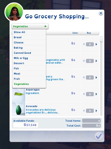 Update Functional Grocery Store Shell Qmbibi Play Sims