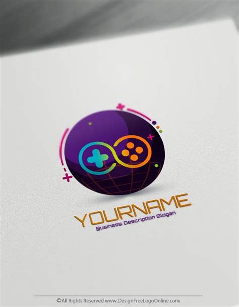 Free Gamer Logo Maker 3d Ps Online Gaminglogo Template Gamerlogo Game