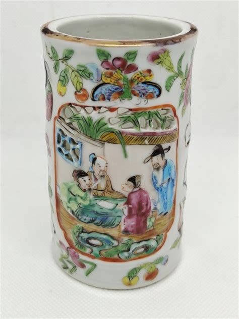 Bote Para Pinceles Bitong Canton Porcelana Catawiki