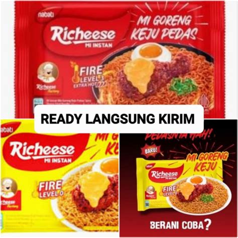 Jual Mie Goreng Keju Richeese Factory Nabati Mi Instan Richese