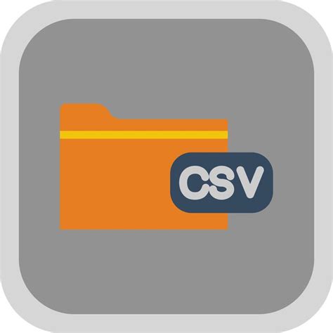 File Csv Vector Icon Design Vector Art At Vecteezy