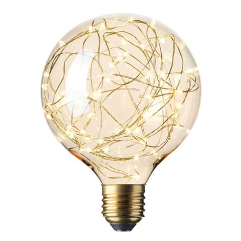 Ampoule Filament D Corative En Verre Blanc Stars Maisons Du Monde