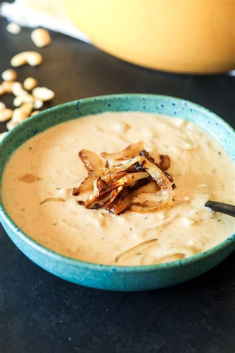 This Creamy French Onion Soup is dairy free, paleo and a perfect ...