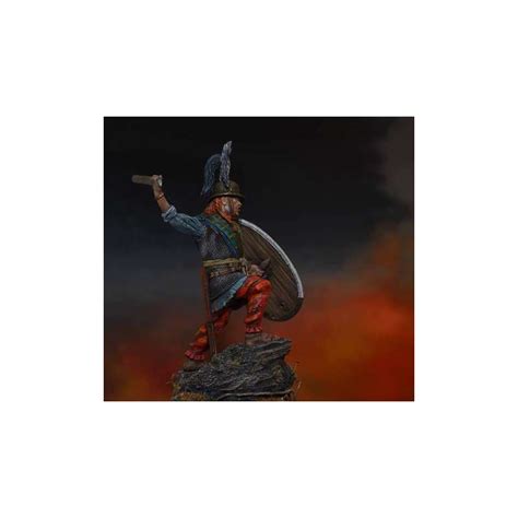 Figurine de guerrier Celte 75mm résine Mercury Models Maquettes et