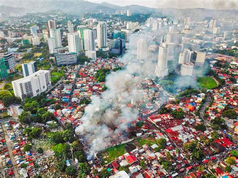 VIDEO: Fire at Hipodromo, Cebu City Aerial View