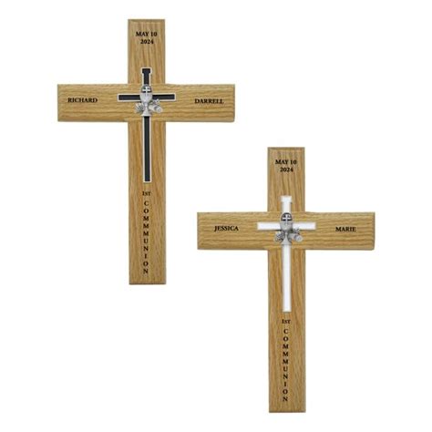 Personalized First Communion Cross | Leaflet Missal