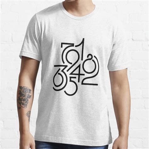 Numbers Pattern T Shirt For Sale By Nearlyadoctor Redbubble Numbers T Shirts 1 T Shirts