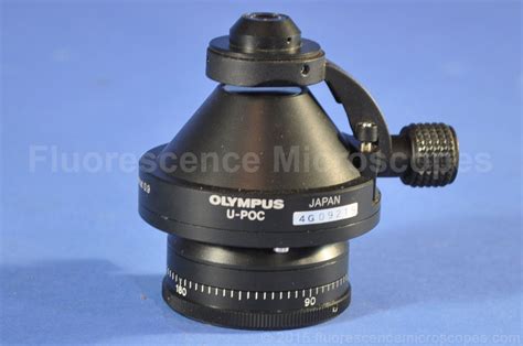 Fluorescence Microscopes Olympus U Poc Flip Top Swing Strain Free