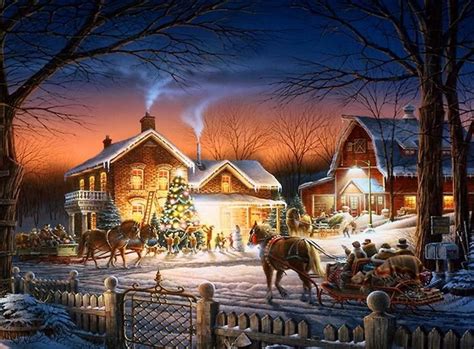 Pin by Stacey Cherry on Holidays Xmas Pic's 1 | Terry redlin, Terry ...