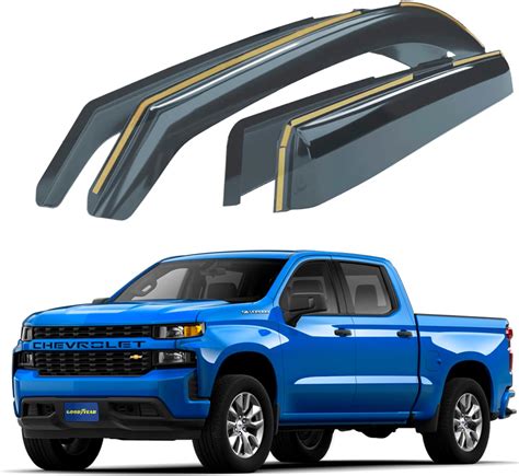 Amazon Goodyear Shatterproof In Channel Window Deflectors For