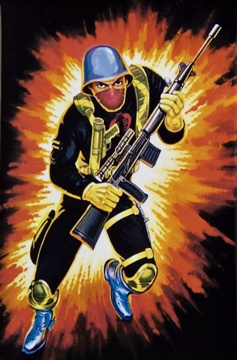 46 Best Gi Joe Cobra Card Art Images On Pinterest Army Gi Joe And