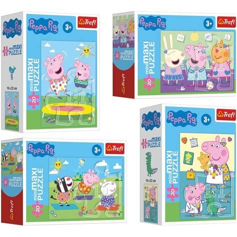 Trefl Minipuzzle Minimaxi D Lk Pras Tko Peppa Peppa Pig Druhy