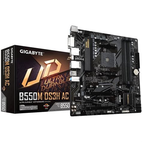 Gigabyte B550 Ultra Durable Am4 Micro Atx Motherboard With Pure Digital Vrm Solutionus