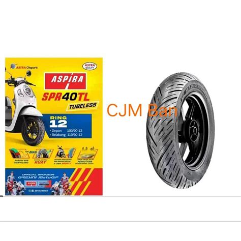 Jual Ban Tubeless Depan Atau Belakang Aspira Spr Tl Atau