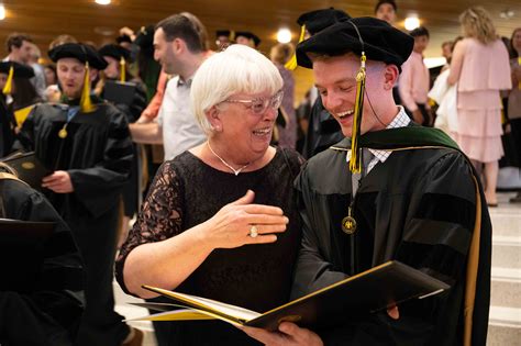 Commencement joy takes center stage