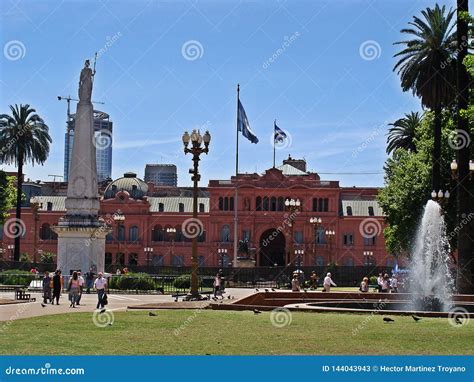 The Casa Rosada, Argentina editorial stock photo. Image of republic - 144043943