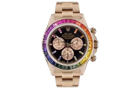 Rolex Highlight Rainbow Limited Edition Black Venom Custom