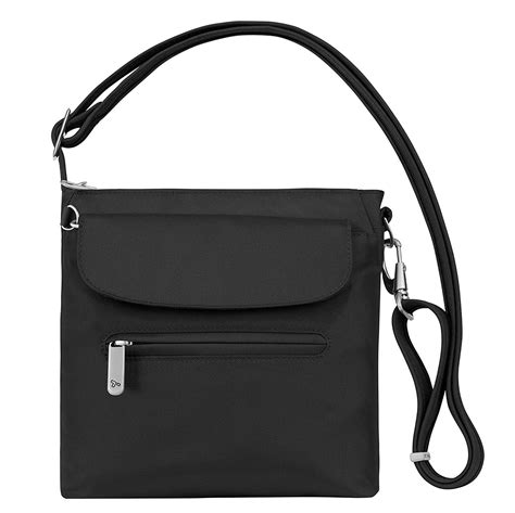 Travelon Anti Theft Classic Mini Shoulder Bag One Size Black Amazon