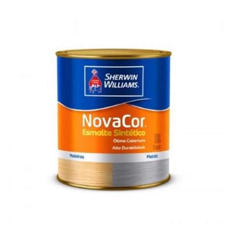 Novacor Esmalte Alto Brilho Branco Gelo L Sherwin Williams