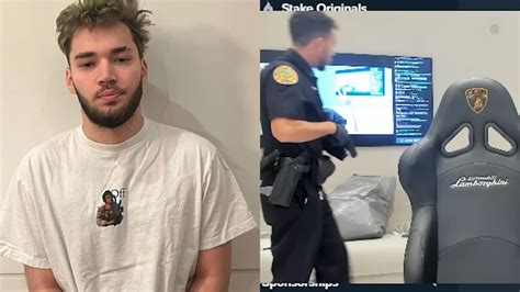 Adin Ross Gets Swatted By Armed Police For The Second Time Force To End Livestream Soon After