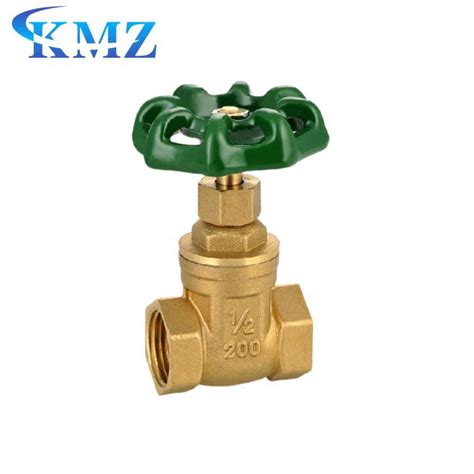 Brass Material Female Thread Gate Valve Oem Odm China Brass Gate