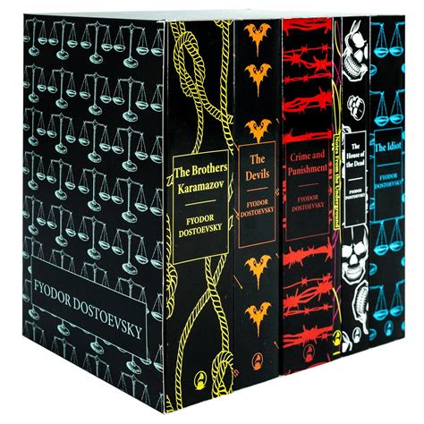 Amazon Complete Collection Of Fyodor Dostoevsky 6 Books Set Crime And