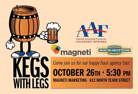 Kegs With Legs – Magneti – AAF American Advertising Federation of Colorado Springs