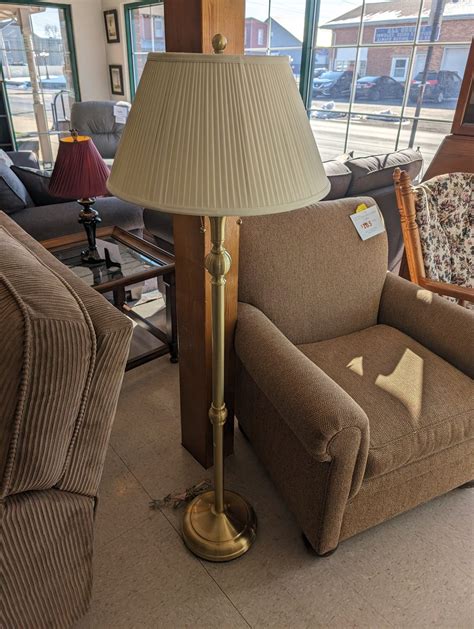 Brass Floor Lamp With Chain Roth And Brader Furniture