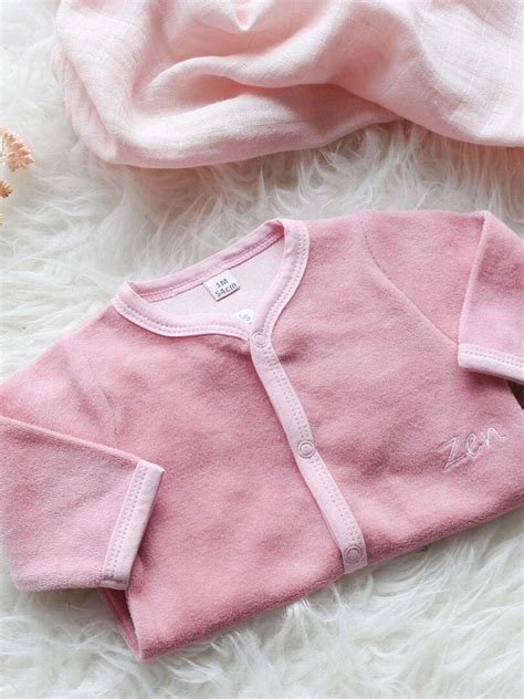 Pyjama En Velours Naissance Fille Rose Kiabi 13 99