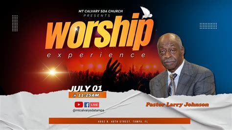 Praise And Worship Experience Pastor Larry Johnson 070123 Youtube