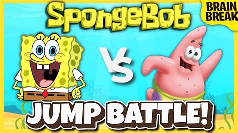 Spongebob Jump Battle Brain Break Freeze Dance Just Dance