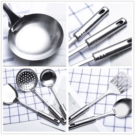 5 Pcs Cooking Tools Stainless Steel Cookware Cooking Utensil Set Ebay