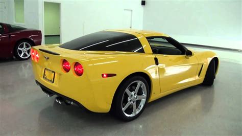 2007 Corvette Velocity Yellow Coupe Youtube