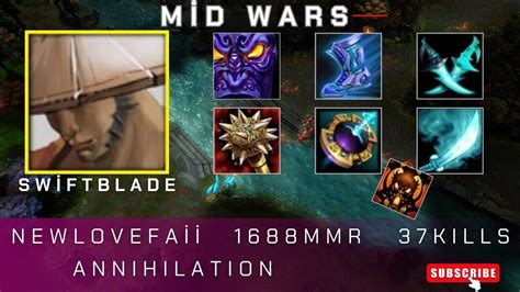 Hon Mid Wars Swiftblade Newlovefaii Mmr Youtube