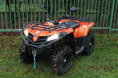 Cf Moto Cforce S Cm Quad Utilitaire Km Orange