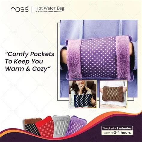 Rectangular PVC Velvet Hot Water Bag Size 1 L At 67 Piece In Surat ID 2855365951162