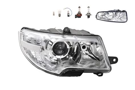 SCHEINWERFER HALOGEN KOMPATIBEL Zu Skoda Superb 3T 08 13 H7 H3 R Nebel