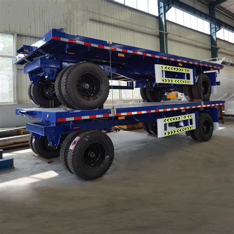 20ft Flatbed Drawbar Trailer