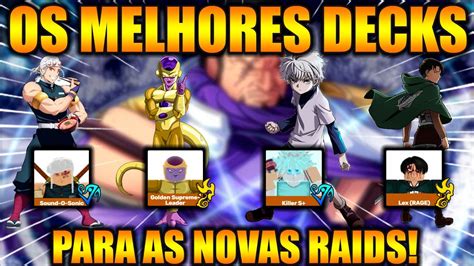 Os Melhores Decks Para As Novas Raid Da Big Update Do All Star Tower