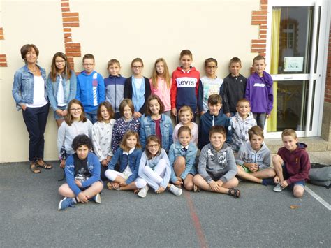 La rentrée en CM2 Ecole Saint Michel Jeanne d Arc de Cugand