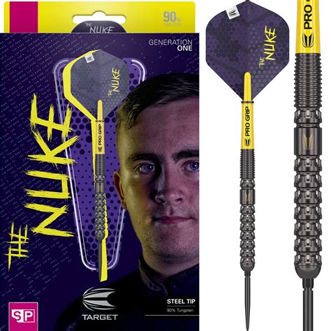 TARGET - LUKE 'THE NUKE' LITTLER DARTS - 90% Tungsten SP - 23g