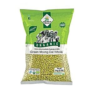 Buy Amul Organic Whole Green Moong Dal Online At Best Price Of Rs 200