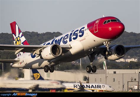 Airbus A Edelweiss Air Hb Jjm Airteamimages