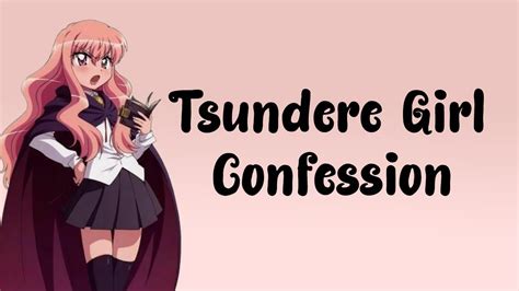 Tsundere Girl Confesses To You Gender Neutral Listener Youtube