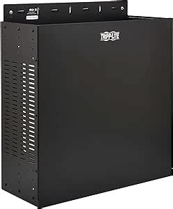 Tripp Lite SmartRack 4U Vertical Wallmount Rack Enclosure Low Profile